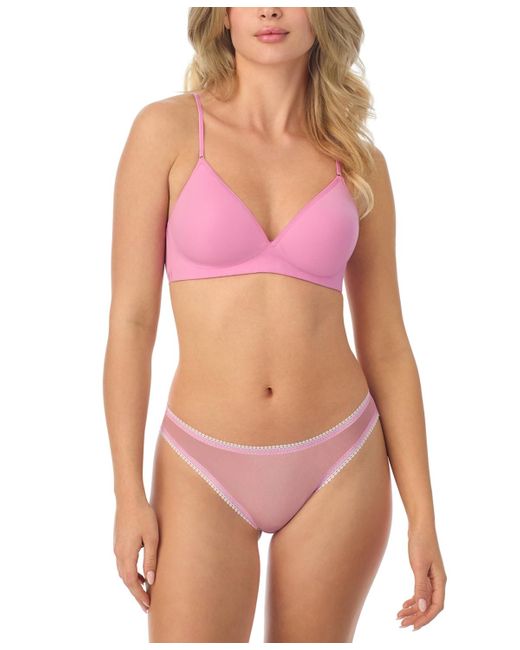 On Gossamer Pink Next To Nothing Micro Wireless Bra G7190