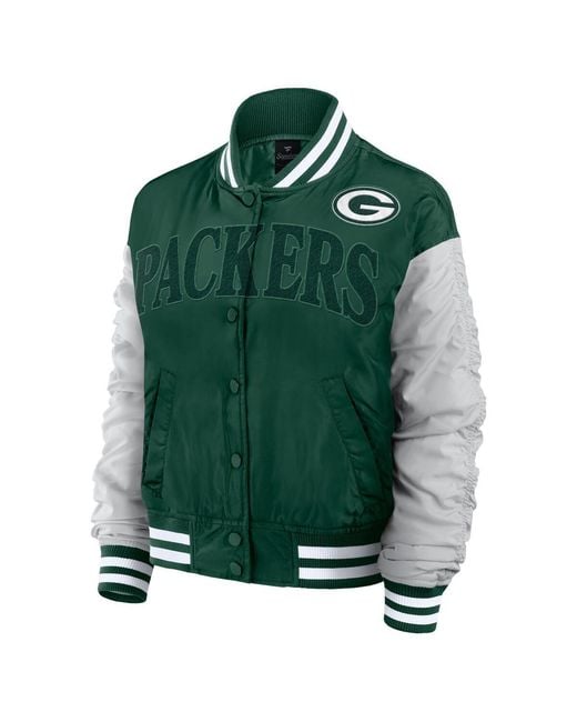 Fanatics Green Bay Packers Elements Wave Full-snap Jacket