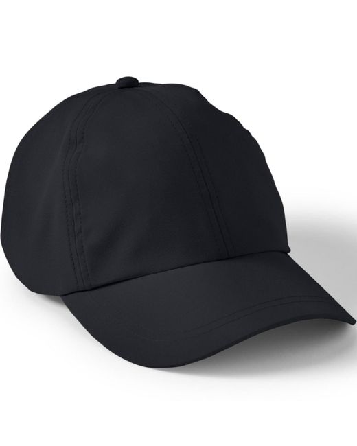Lands' End Black Upf 50 Performance Baseball Hat