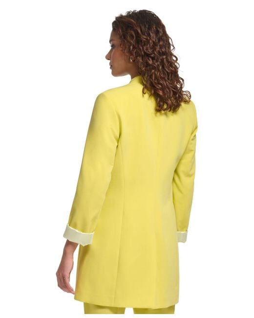 Calvin klein deals yellow blazer