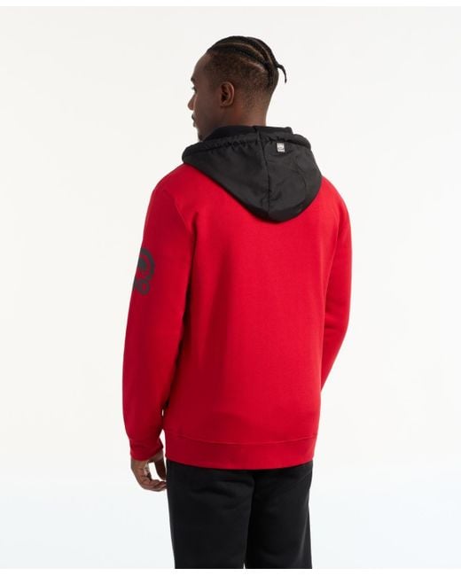 Ecko' Unltd Red Chisel Zip Up Hoodie for men
