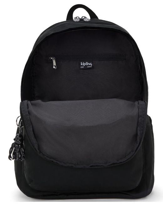 Kipling Black Delia Medium Laptop Backpack