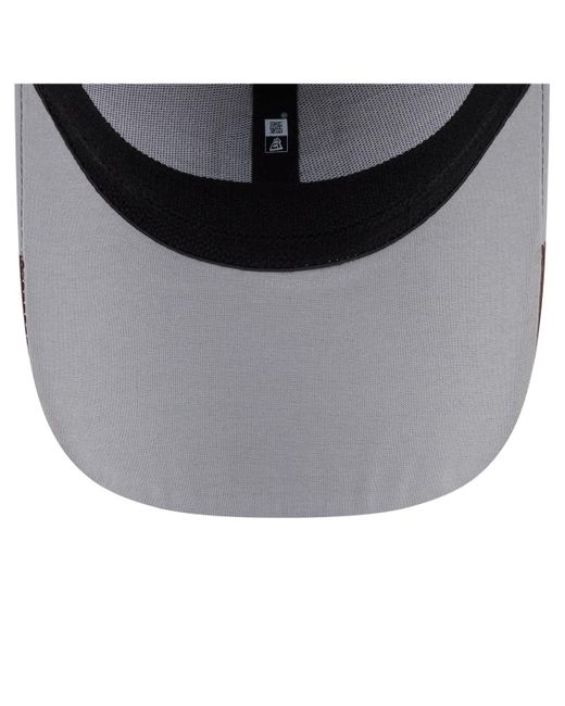 KTZ Gray San Diego Padres Linear 39thirty Flex-fit Hat for men