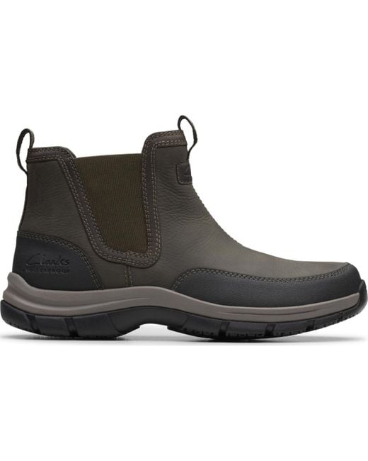 Clarks Black Collection Walpath Easy Boots for men