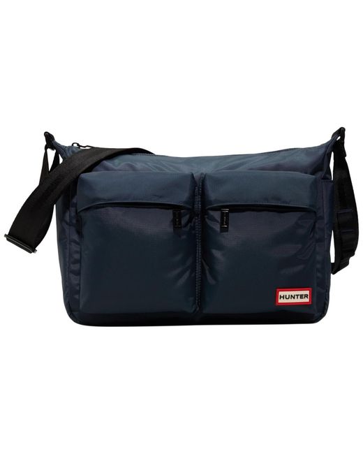 Hunter Blue Utility Crossbody Bag for men
