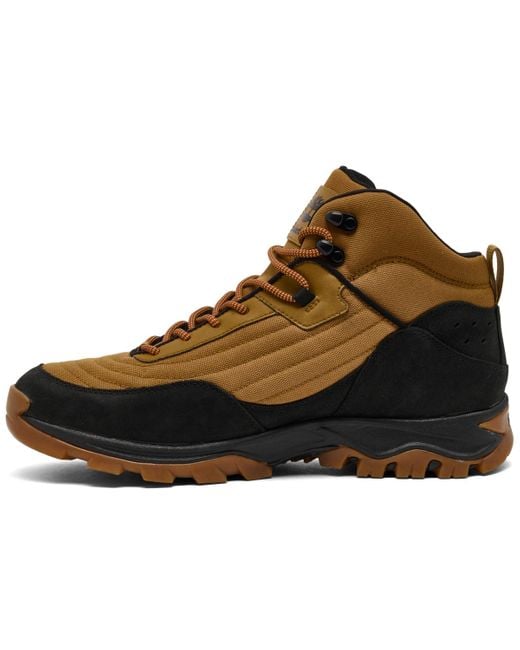Timberland Brown Mt. Maddsen Mid Waterproof Hiking Boots From Finish Line for men