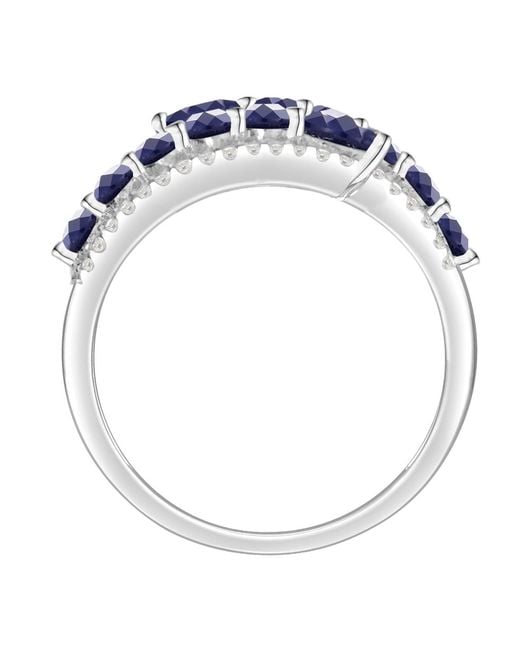 Macy's Blue Lab-grown Ruby (1-1/8 Ct. T.w.