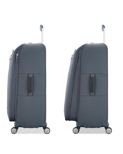 Samsonite Gray Elevation Plus Softside Carry On Expandable Spinner