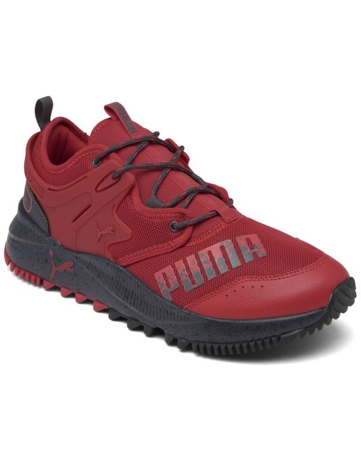 PUMA Pacer Future Trail Casual Sneakers From Finish Line in Red for Men ...