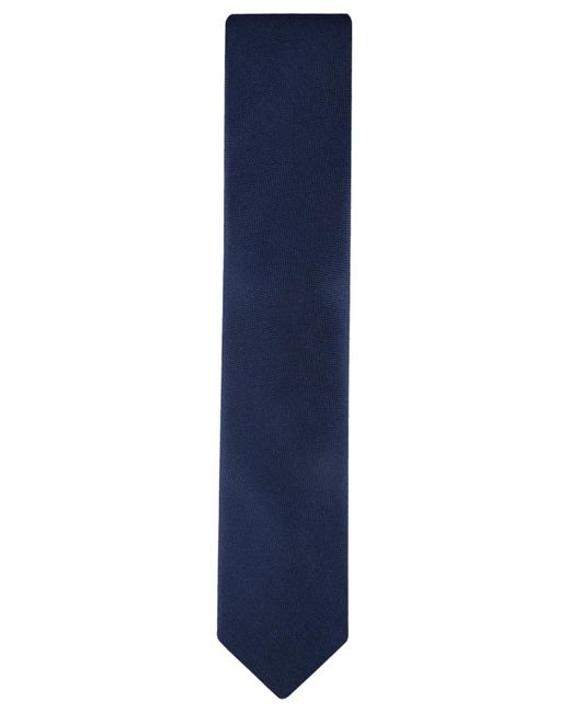 Tommy Hilfiger Blue Oxford Solid Tie for men