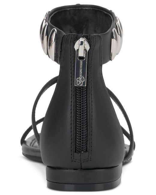 Jessica Simpson Black Elusta Studded Gladiator Sandals