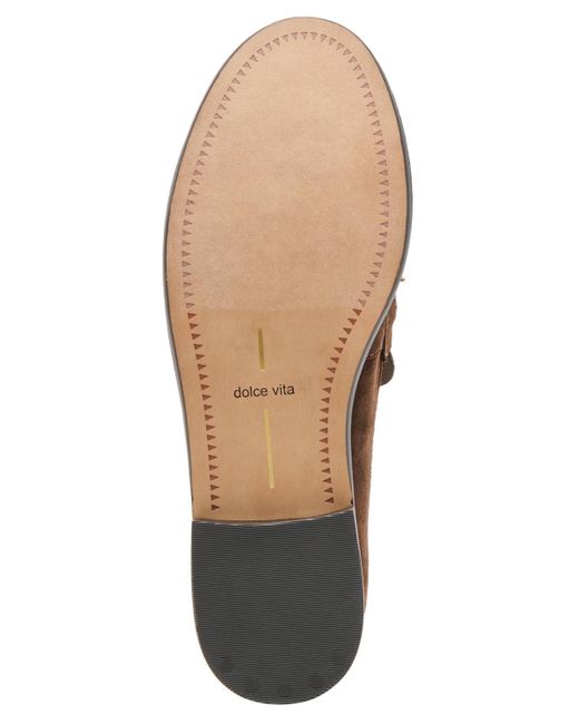 Dolce Vita Brown Waylen Slip On Loafers