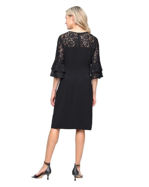 long sleeve elegant black dress Velvet Black Evening Dress main image 0