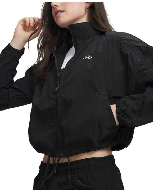 Under Armour Black Rival Woven Jacket