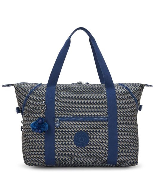 Kipling Blue Art M Tote