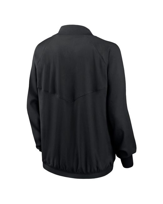 Nike Black Buffalo Bills Raglan Full-zip Jacket