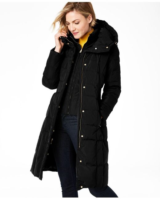 cole haan layered down puffer coat