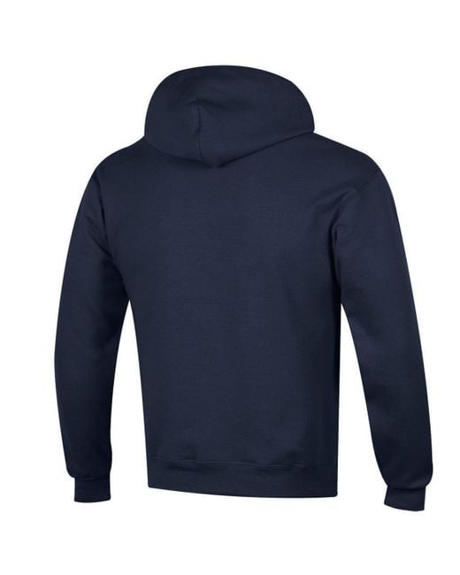 Champion Blue Arizona Wildcats Arched Logo Fleece Pullover Hoodie for men