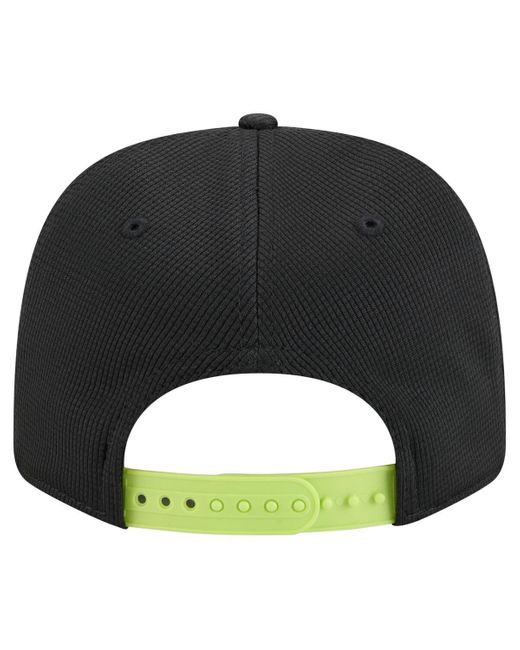 KTZ Black Columbus Crew 2025 Jersey Hook 9seventy Stretch-snap Hat for men