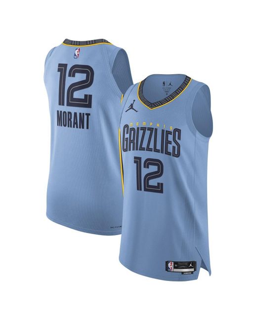Nike Blue Ja Morant Memphis Grizzlies Authentic Player Jersey for men