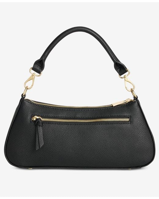 On 34th Black Jynna Medium Solid Shoulder Bag