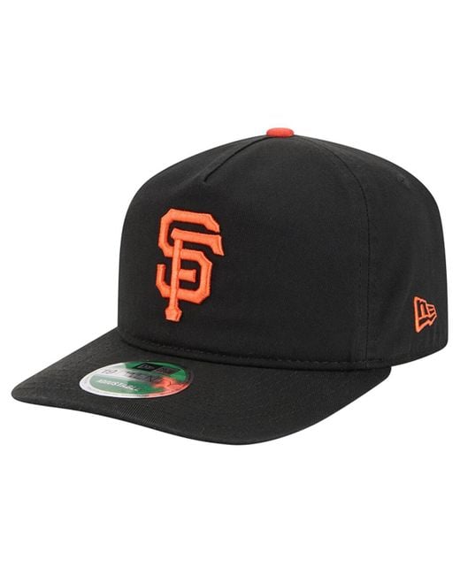 KTZ Black San Francisco Giants Team 19twenty Adjustable Hat for men