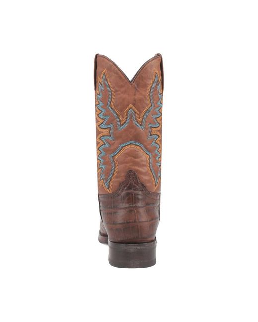 Dingo Brown Trail Boss Leather Boot for men