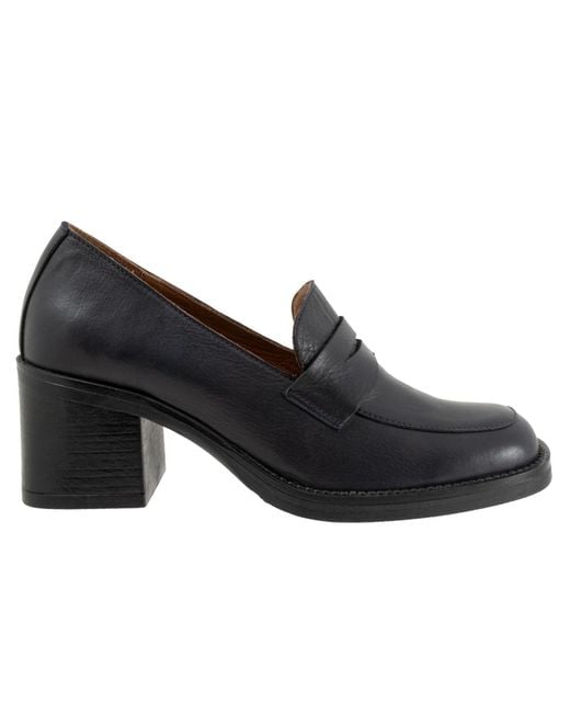 BUENO Black Ruth Loafer