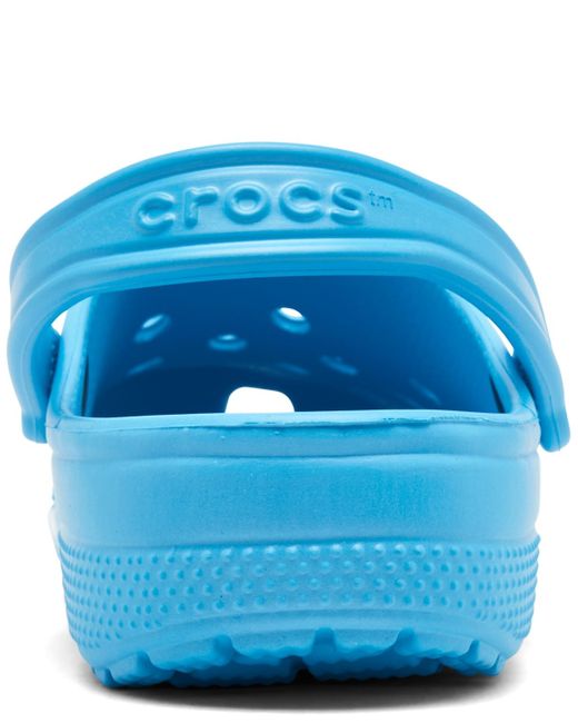 CROCSTM Blue And Classic Slide Sandals From Finish Line