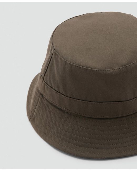Mango Green Bucket Hat for men