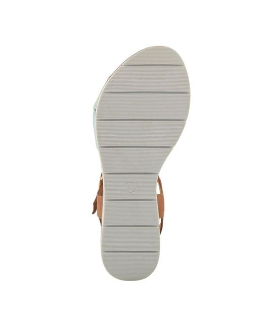 Spring Step Brown Nihira Flat Sandal