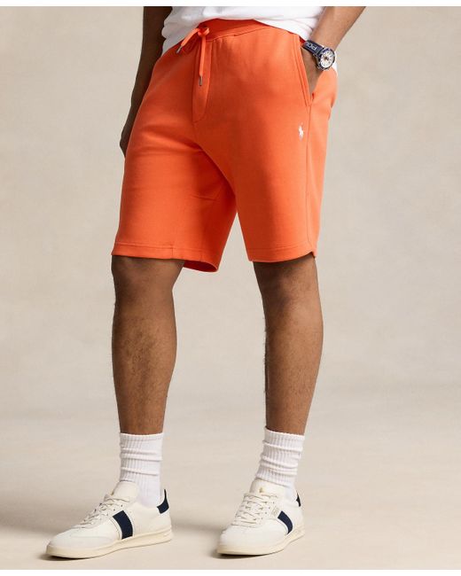 Polo Ralph Lauren Orange 9-inch Double-knit Shorts for men