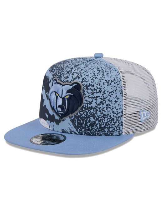 KTZ Blue Memphis Grizzlies Court Sport Speckle 9fifty Snapback Hat for men