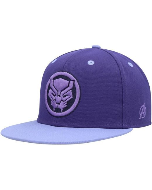 Marvel Blue Black Panther Fitted Hat for men