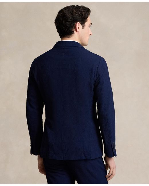 Polo Ralph Lauren Blue Soft Seersucker Sport Coat for men