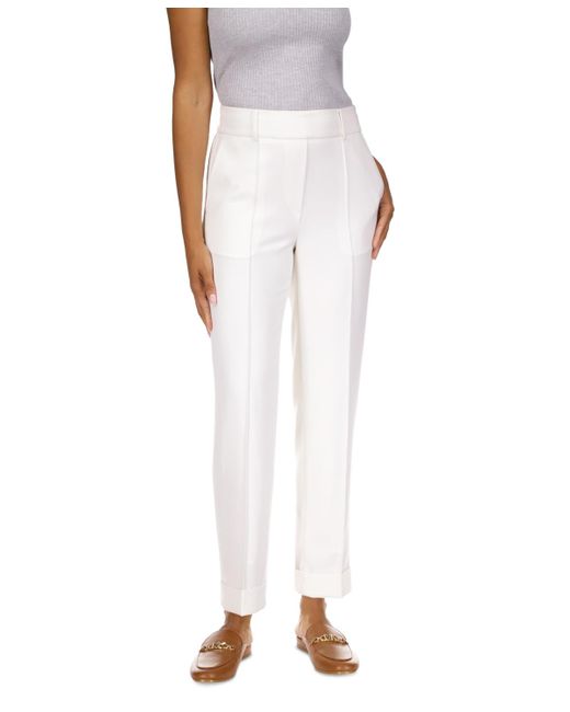 Michael Kors Michael Highrise Pullon Pants in White Lyst