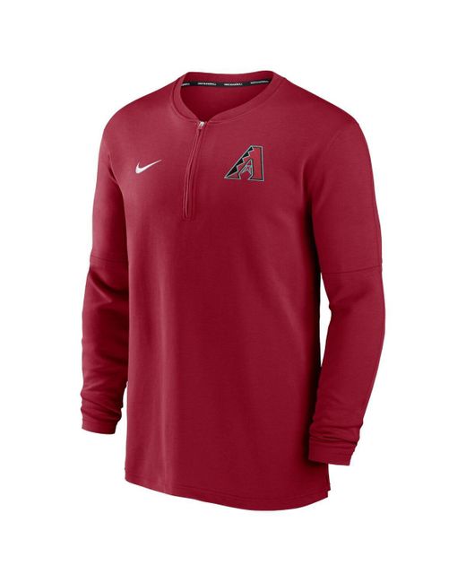 Nike Red Philadelphia Phillies Authentic Collection Game Time Performance Quarter-zip Top for men