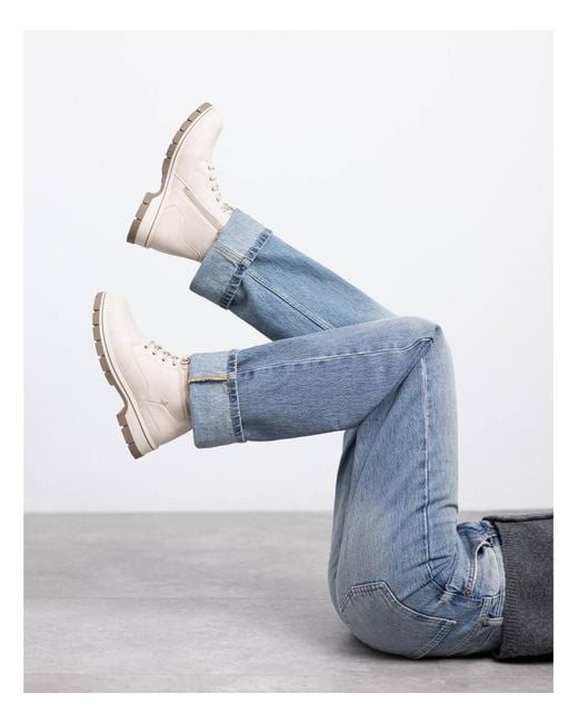 Xti Natural Ankle Combat Booties