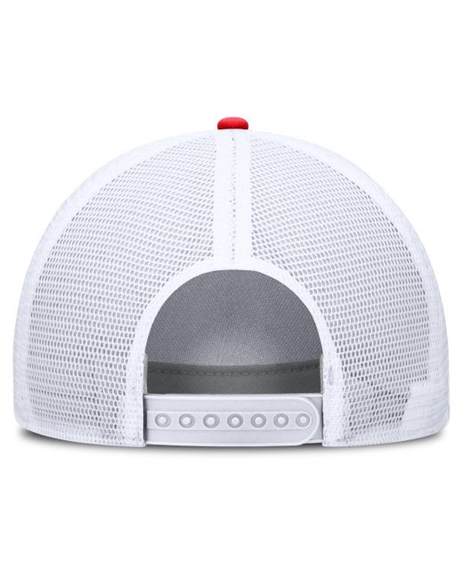 Nike Blue Philadelphia Phillies Neon 90s Rise Structured Performance Adjustable Trucker Hat for men