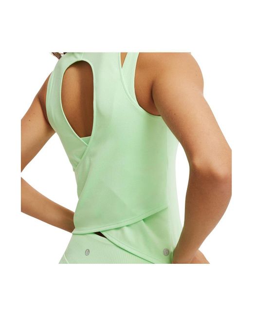 Cotton On Green Active Ultra Soft Open Back Tank