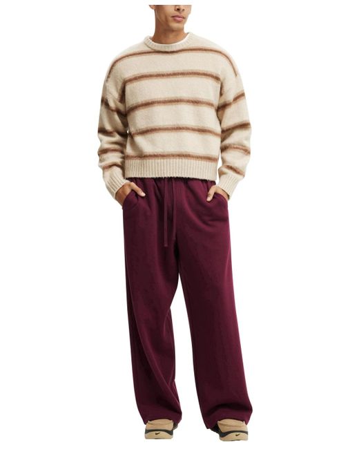 Cotton On Red Super baggy Sweatpants for men