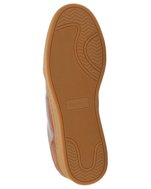 Vince Camuto Brown Bayrd Low Top Sneaker for men