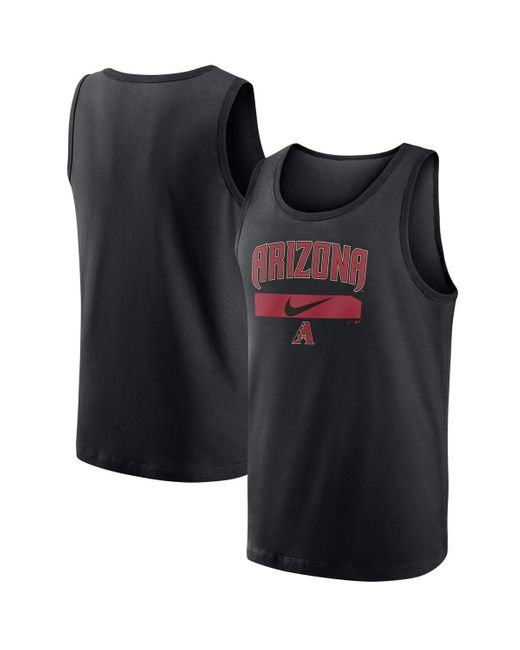 Nike Black Arizona Diamondbacks City Swoosh Classic Tank Top for men
