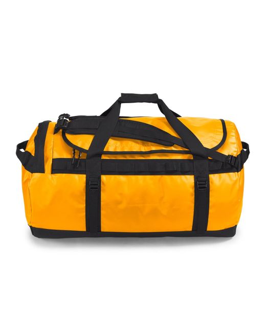 The North Face Yellow Base Camp Duffle Bag for men