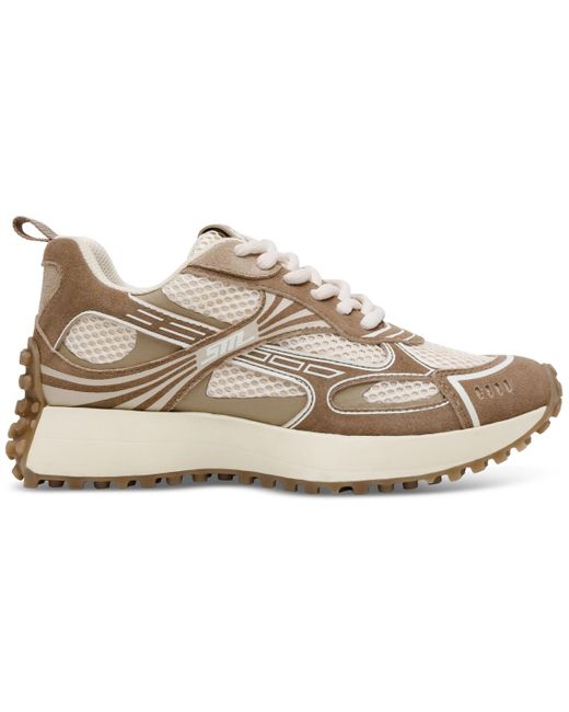 Steve Madden Natural Cyclone Chunky Lace-up Sneakers