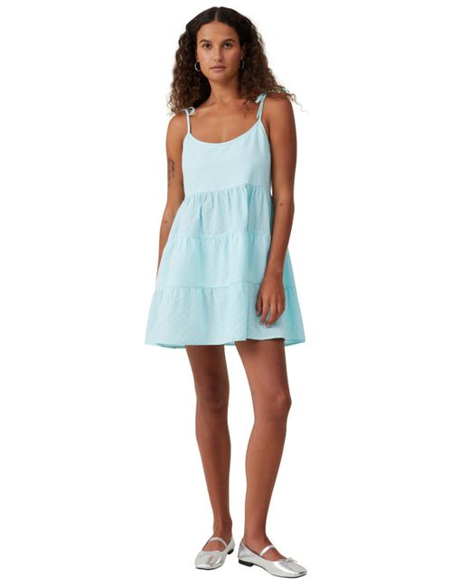 Cotton On Blue Solstice Mini Dress