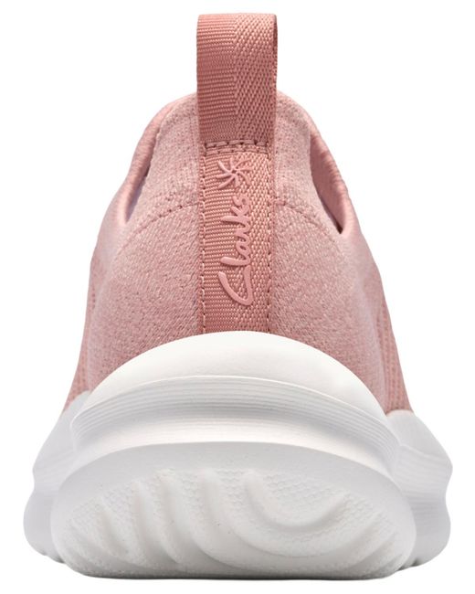 Clarks Pink Solevana Sneaker