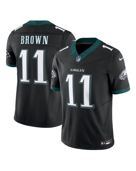 Nike Black A.j. Brown Philadelphia Eagles Alternate Vapor F.u.s.e. Limited Jersey for men