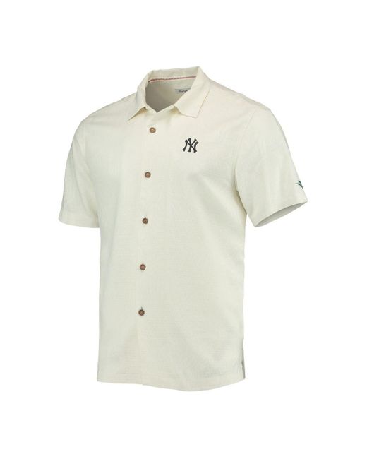 Tommy Bahama Men's Tommy Bahama White New York Yankees Go Big or