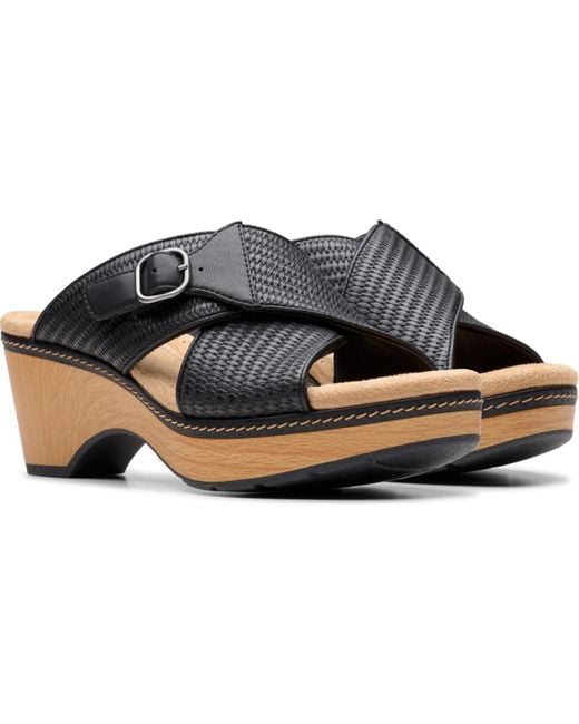 Clarks Multicolor Collection Seannah Nora Wedge Sandals